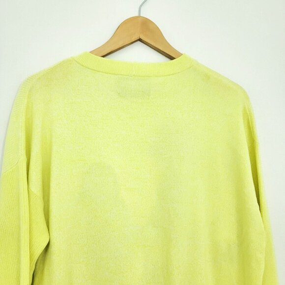 Iceberg History Peanuts Collection 2022 Intarsia Lucy Sweater in Yellow Small - Picture 8 of 13